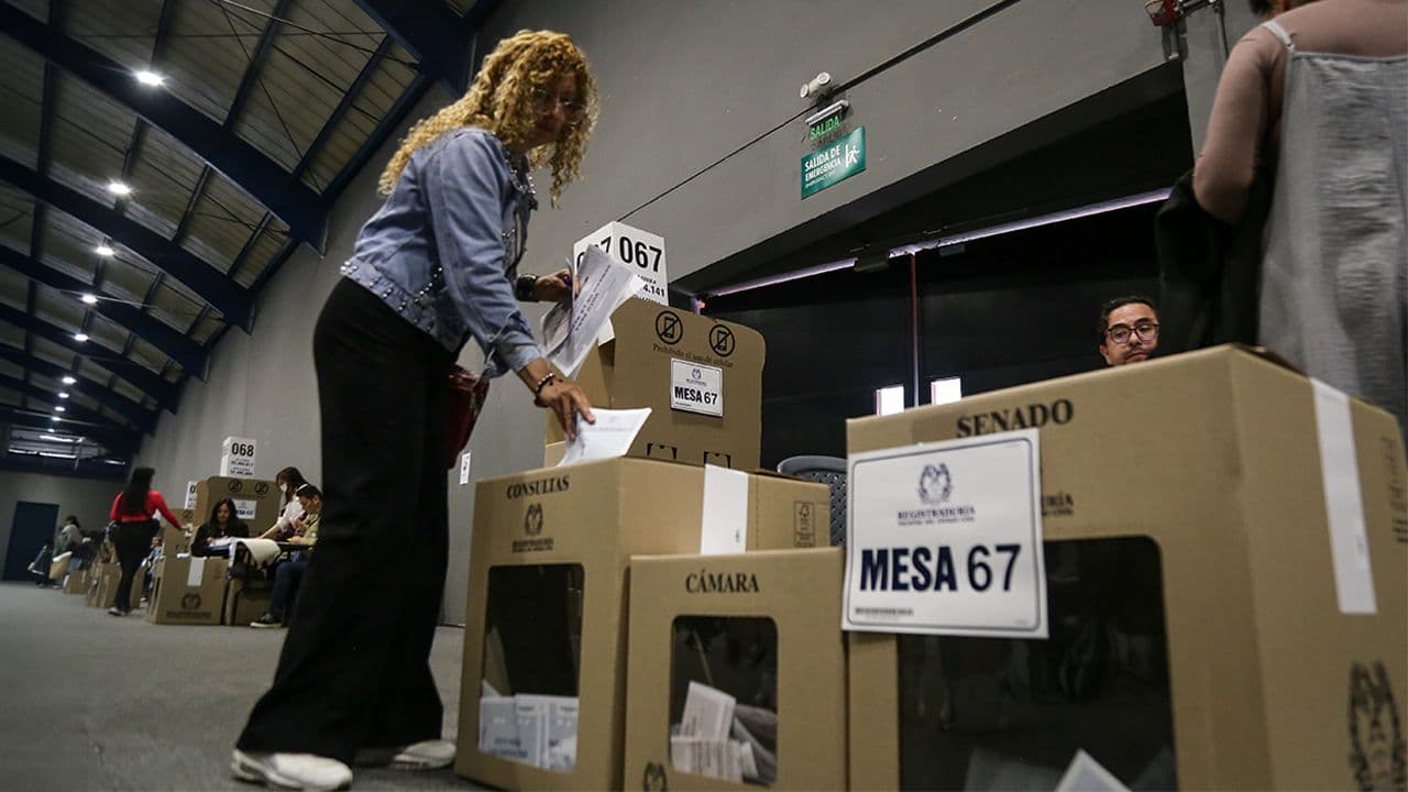 Balance orden público elecciones 2026. Foto: Colprensa.