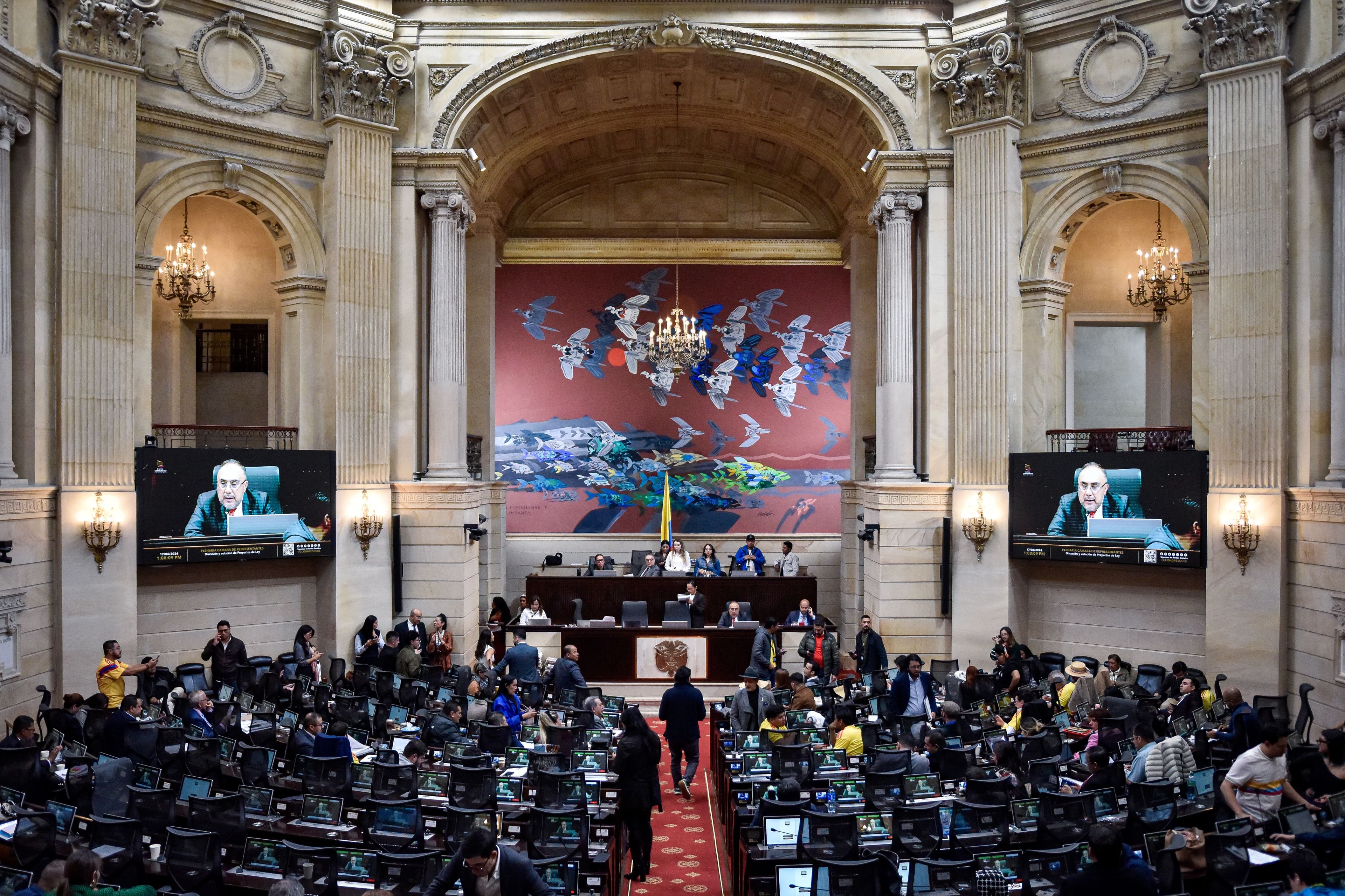 El Congreso iniciará su periodo 2026-2030 el próximo 20 de julio con una agenda de elecciones y reformas. Créditos: Colprensa
