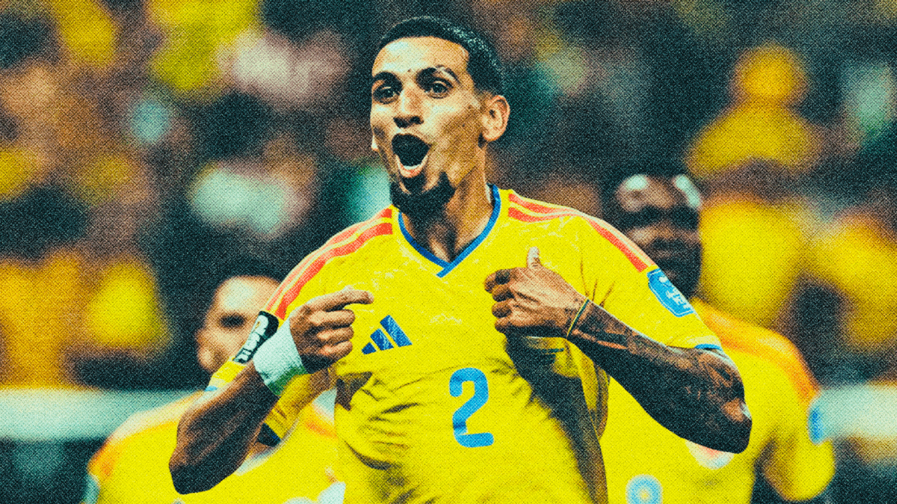 Daniel Muñoz, goleador de Colombia en el Mundial 
