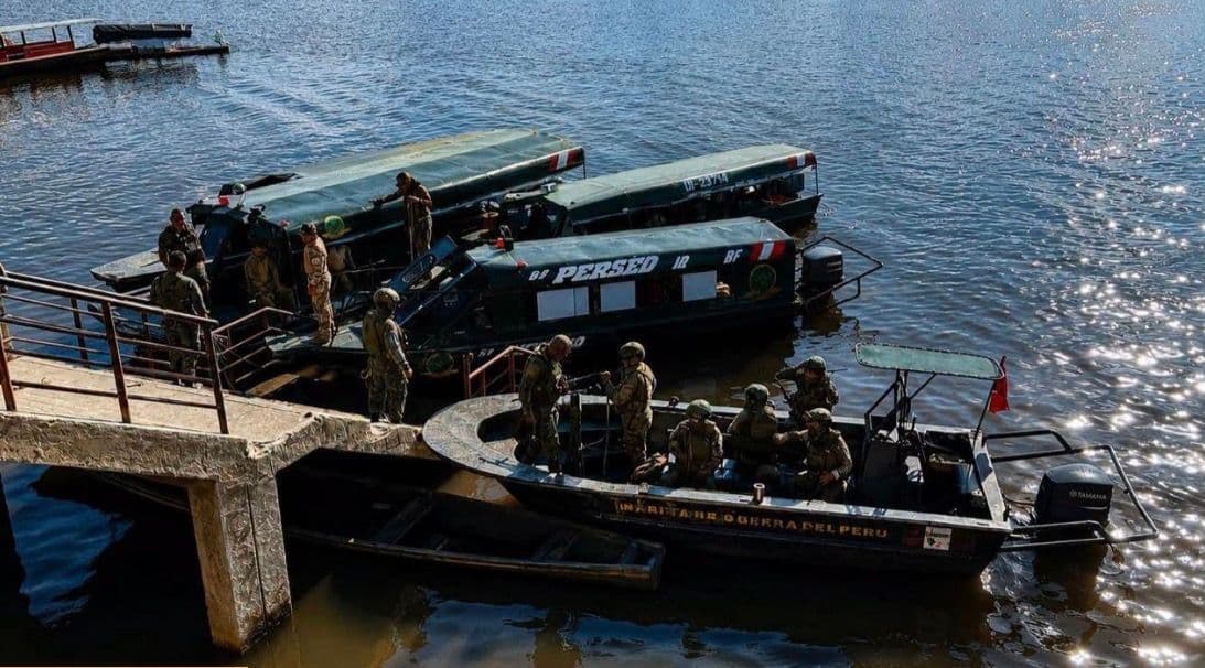 Incautan nueve toneladas de marihuana en una operación binacional en la frontera de Colombia con Perú