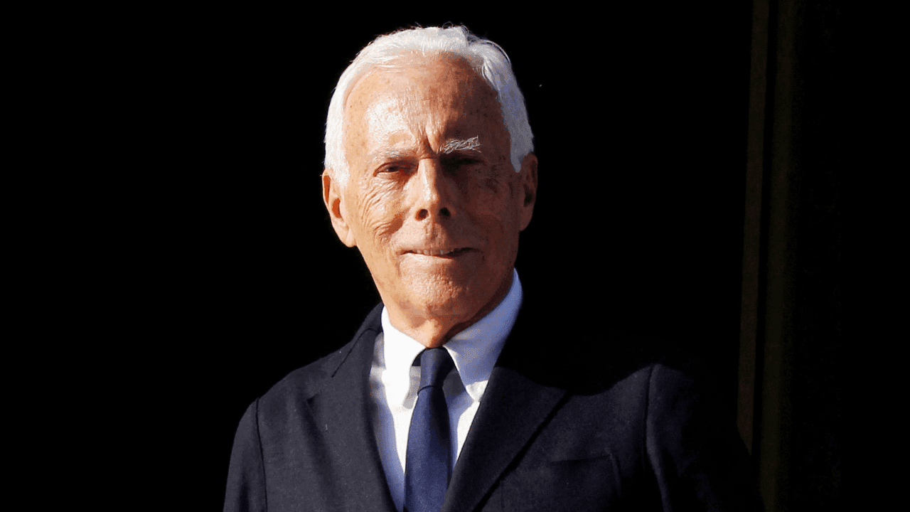 Murio Giorgio Armani