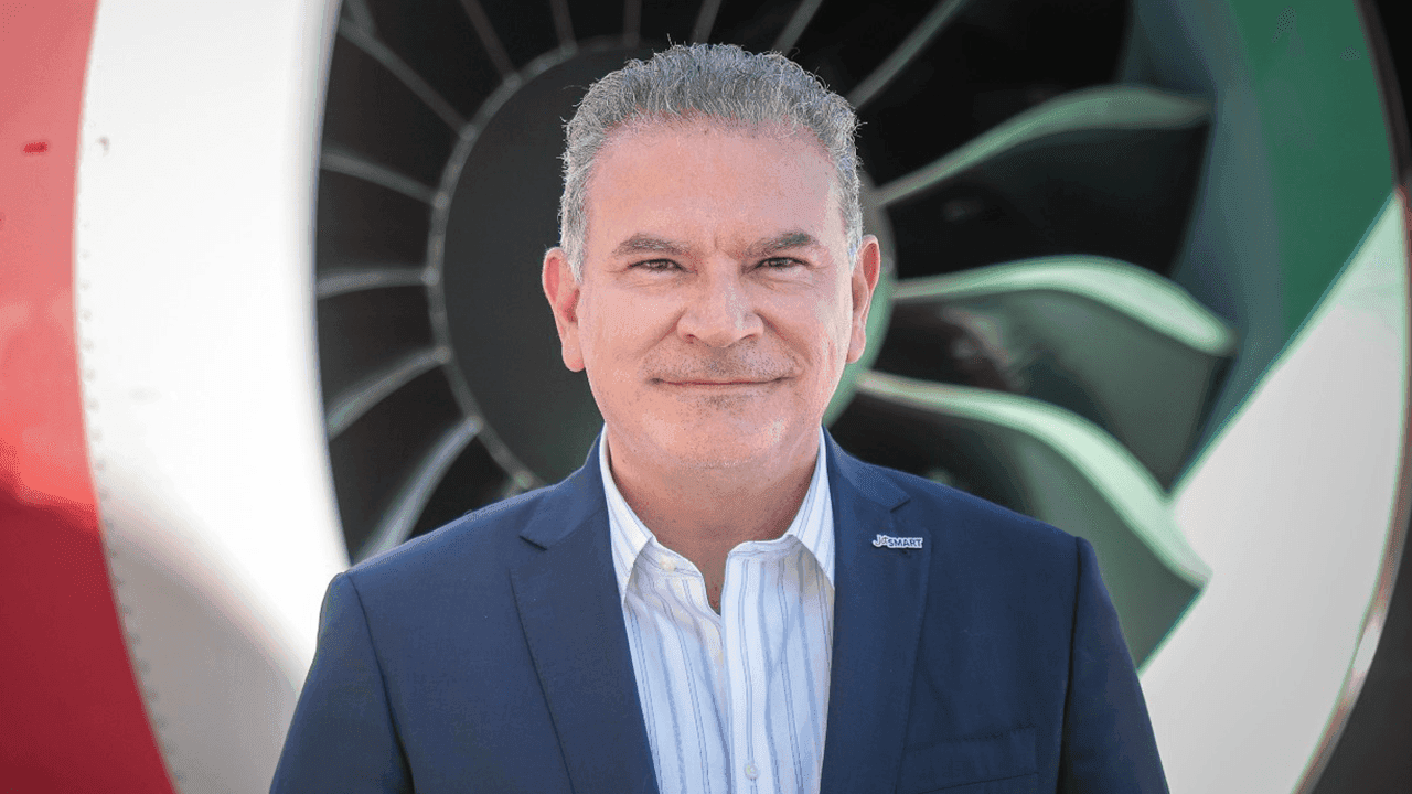 Estuardo Ortíz, CEO y fundador de Jetsmart