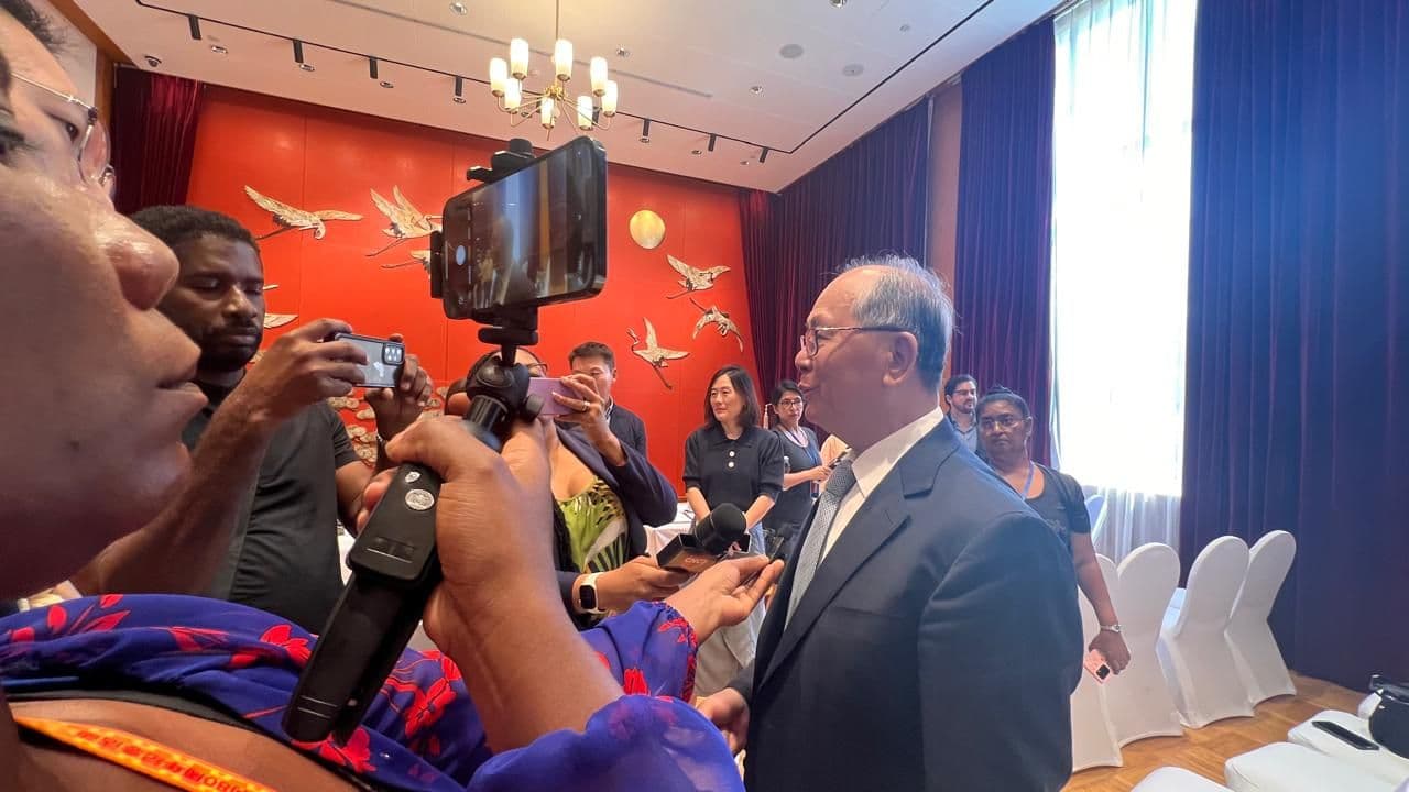 El embajador Qiu Xiaoqi, Representante del Gobierno de China para Asuntos de América Latina y el Caribe