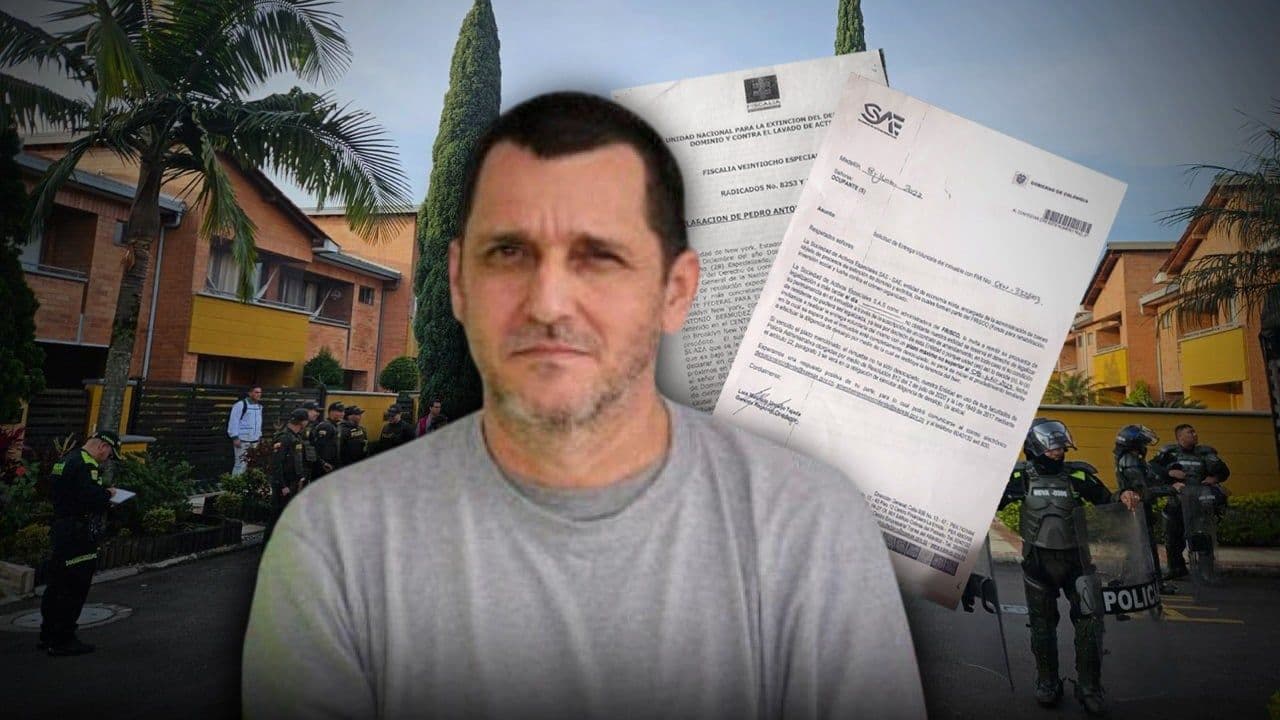 Lo incautado en la casa extinta al clandel golfo
