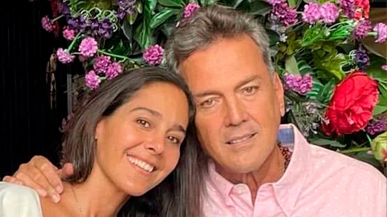 Jorge Hernando Uribe Bejarano y su hija Alejandra.