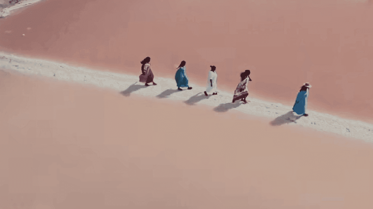 Una de las bellas imágenes del video de La Guajira. Cortesía.