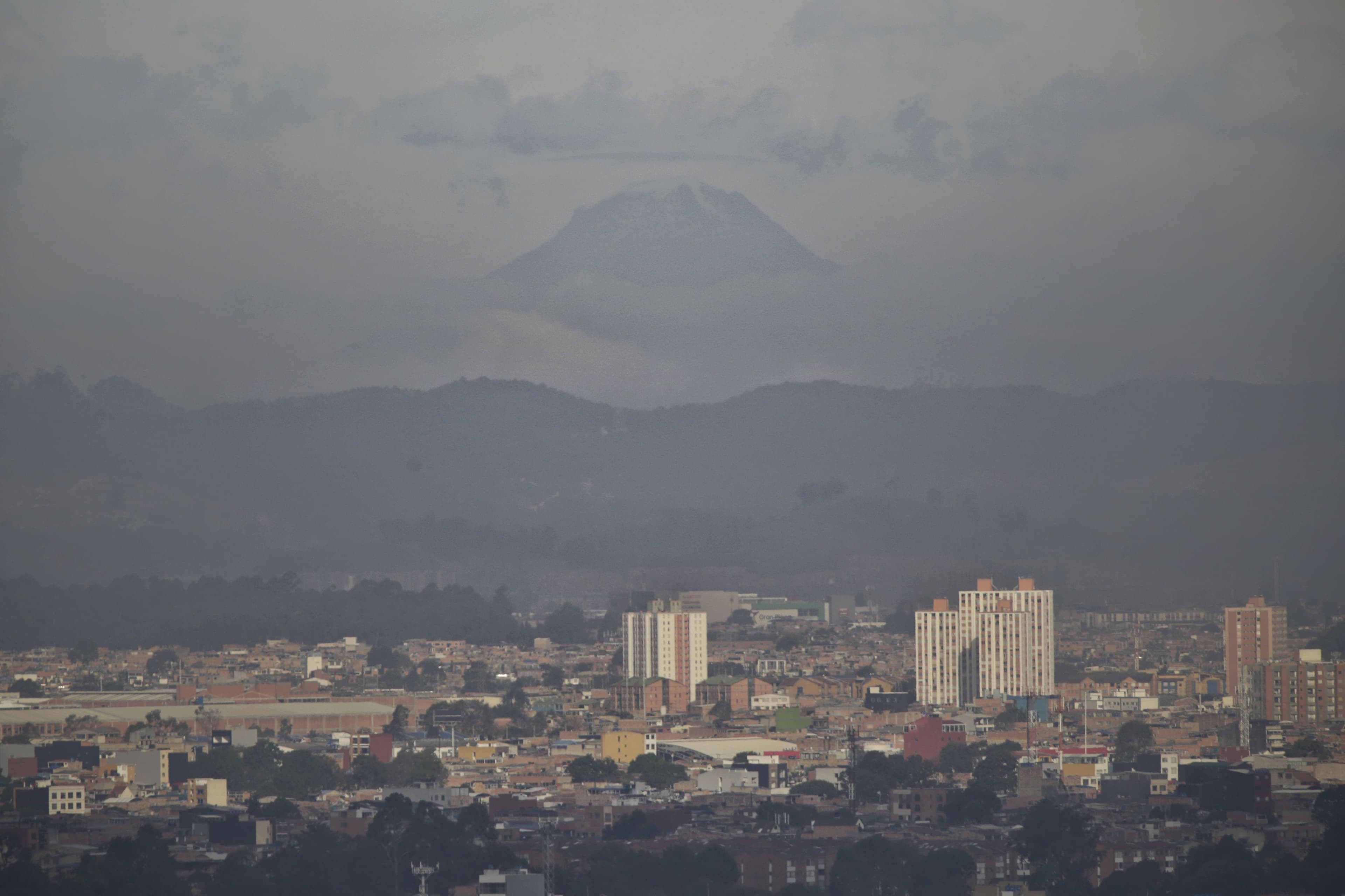 Mala caldiad del aire en Bogotá
