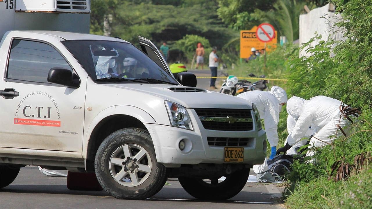 Foto ilustrativa de la situación de seguridad en Antioquia. Foto Colprensa.