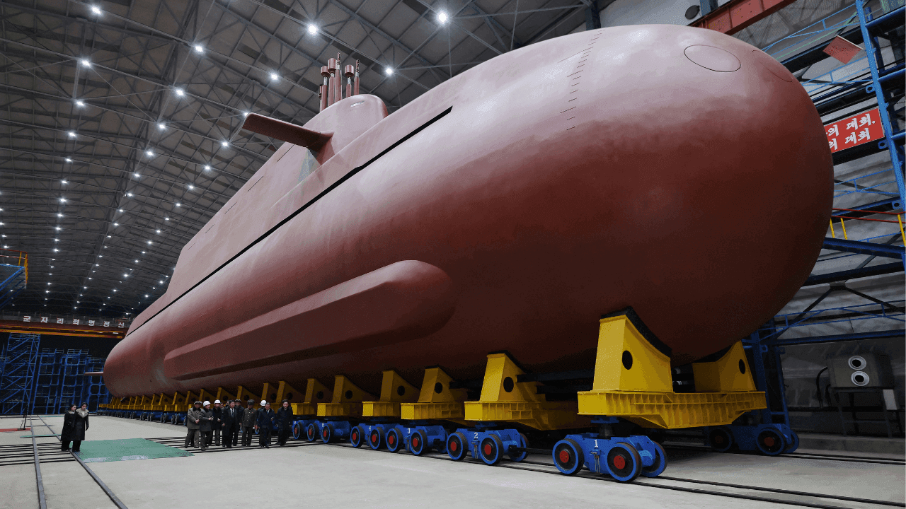 Submarino nuclear de norcorea