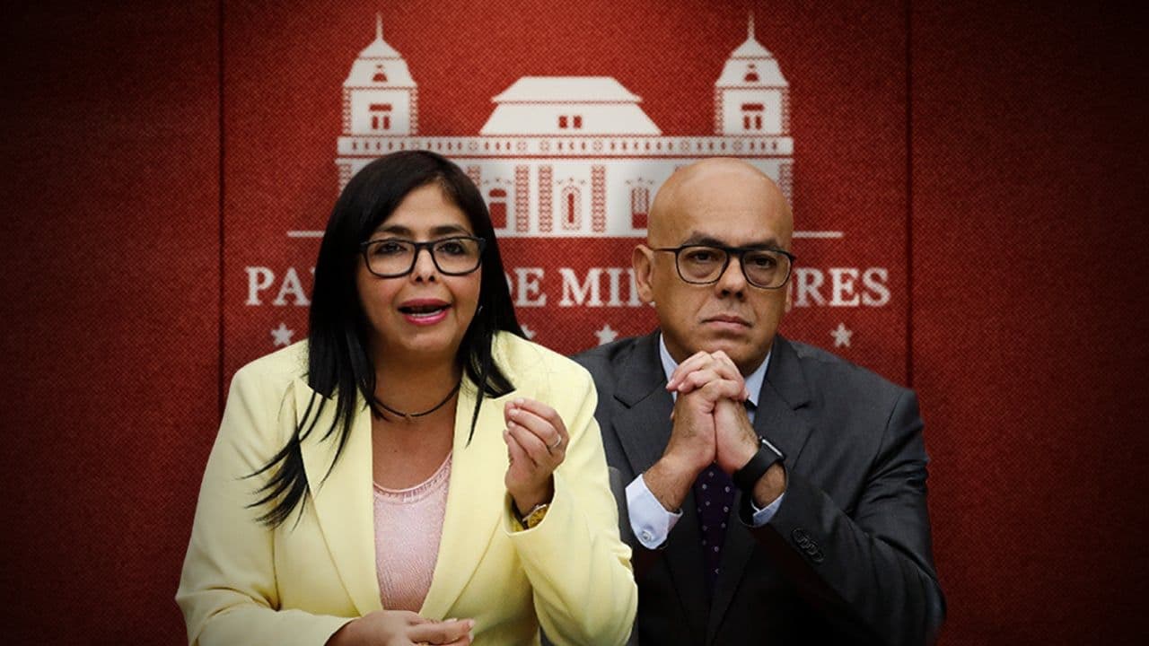 Hermanos Delcy y Jorge Rodríguez
