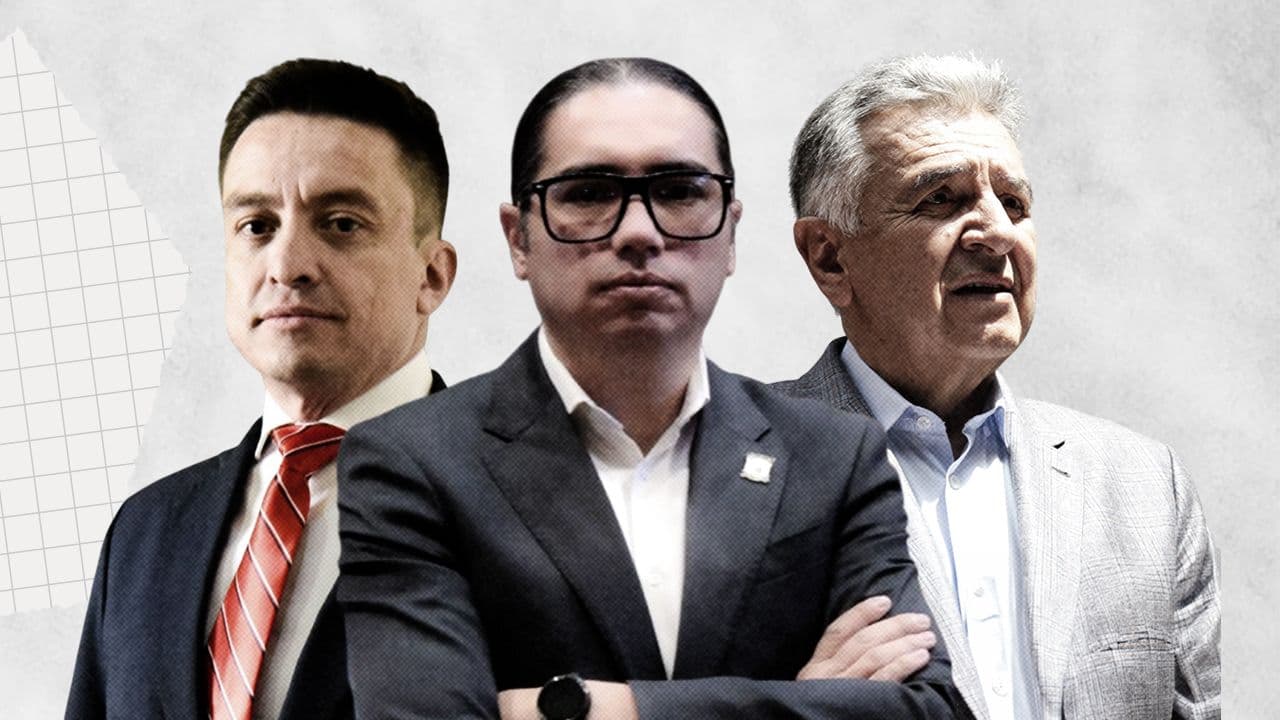 Gustavo García, Juan Sebastián Gómez y Lucho Garzón 2