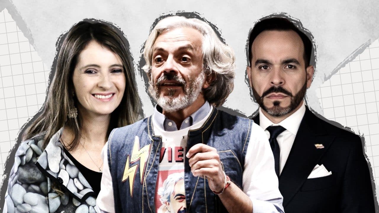 Paloma Valencia, Juan Daniel Oviedo y Abelardo de la Espriella