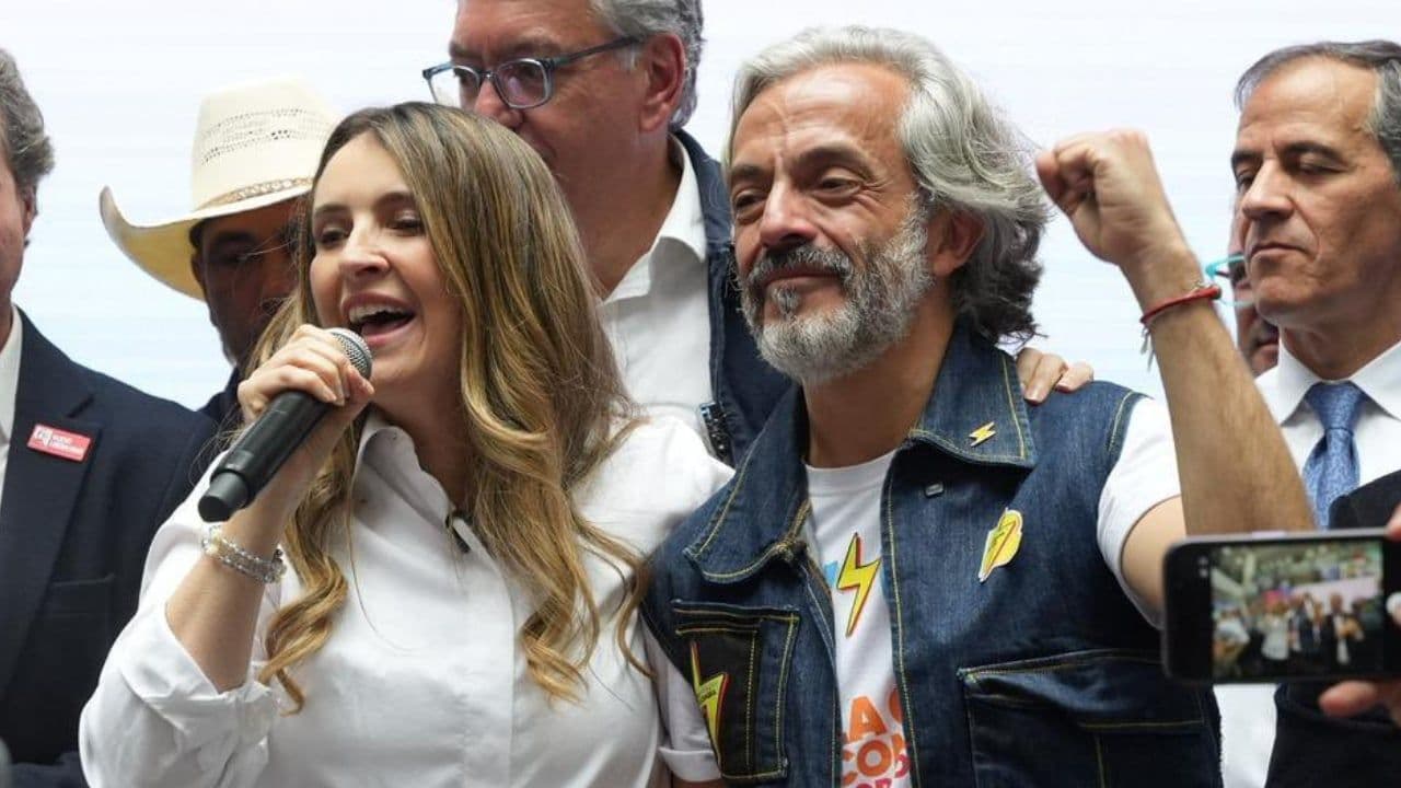 Paloma Valencia y Juan Daniel Oviedo