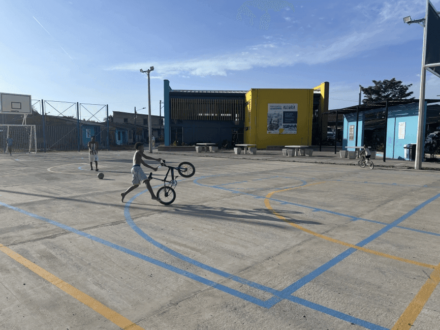 El Parque Alegría es una de las obras nuevas de Nueva Colonia. Foto CAMBIO.