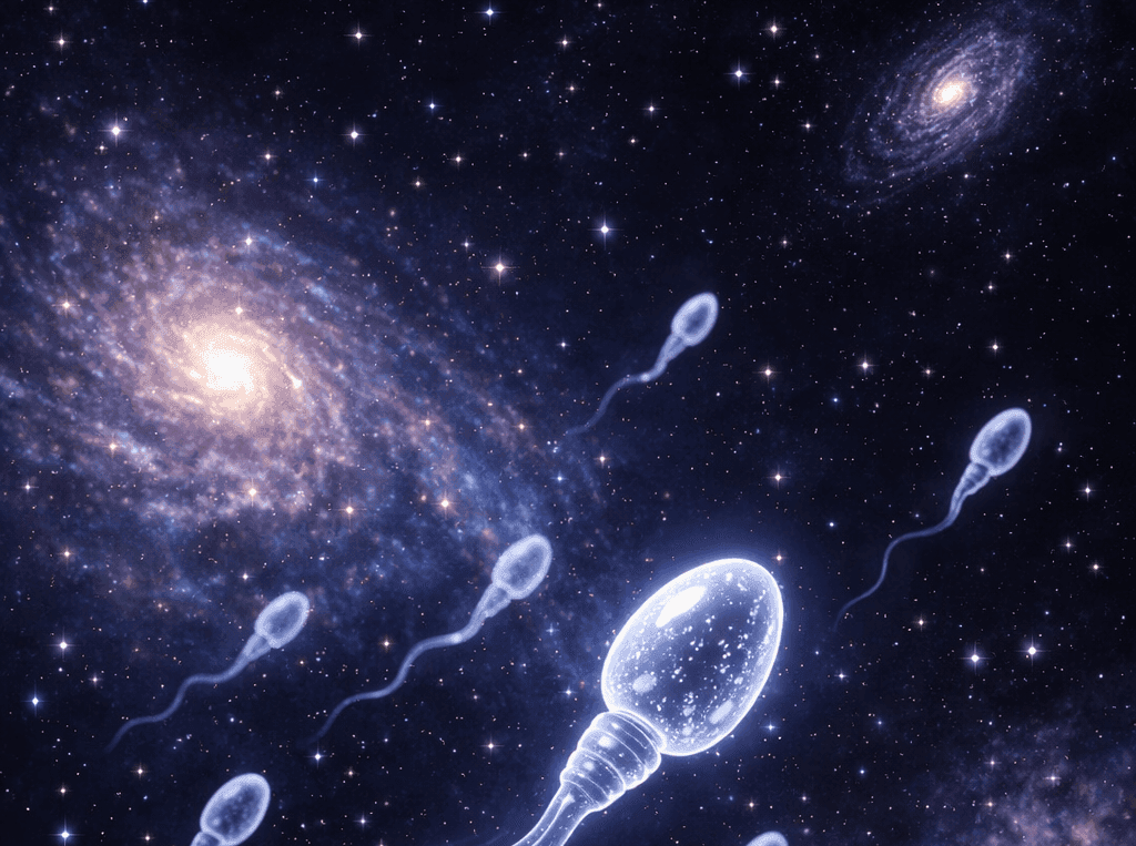 Espermatozoides en el espacio