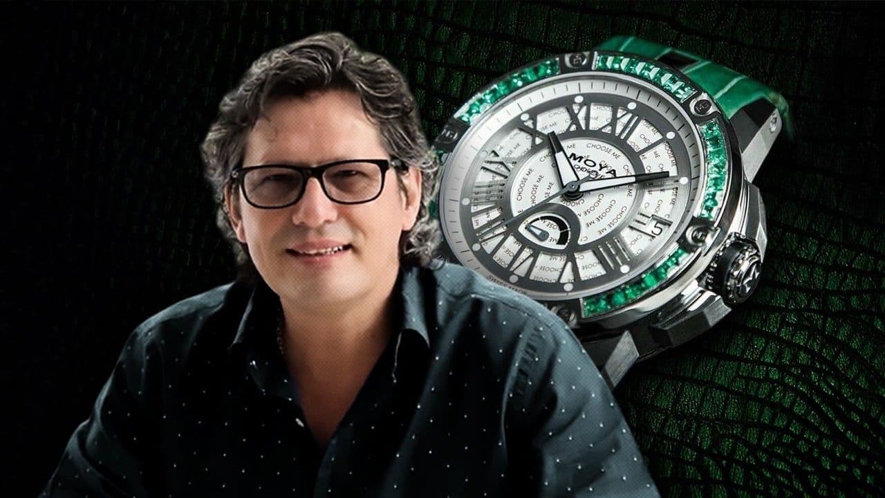 Álvaro Moya es el colombiano que creó su propia marca de relojes de lujo en Suiza. Foto Instagram Álvaro Moya