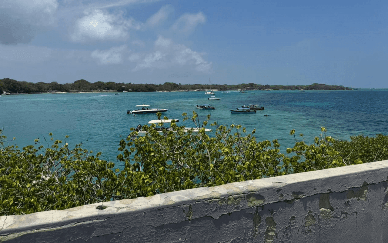 Isla Fiesta, está en jurisdicción administrativa de de Cartagena.