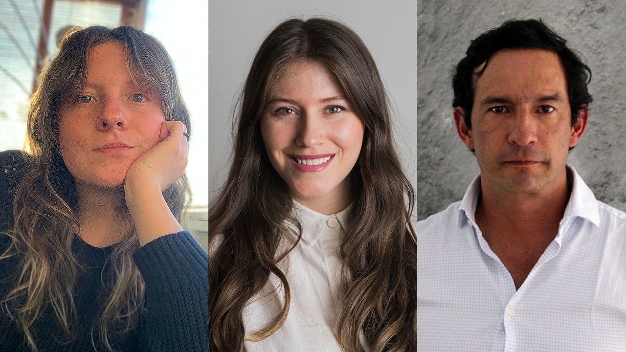 Salomé Cohen, Camila Rocca y Diego Garzón