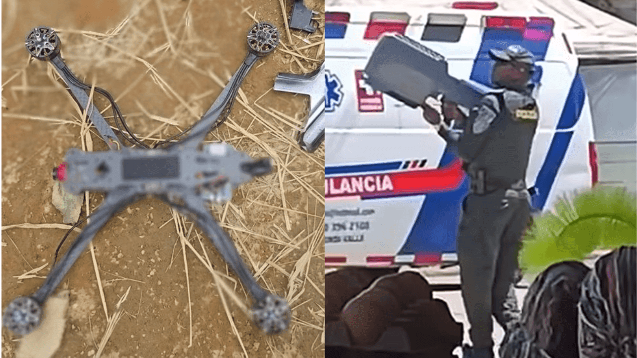 dron jamundí