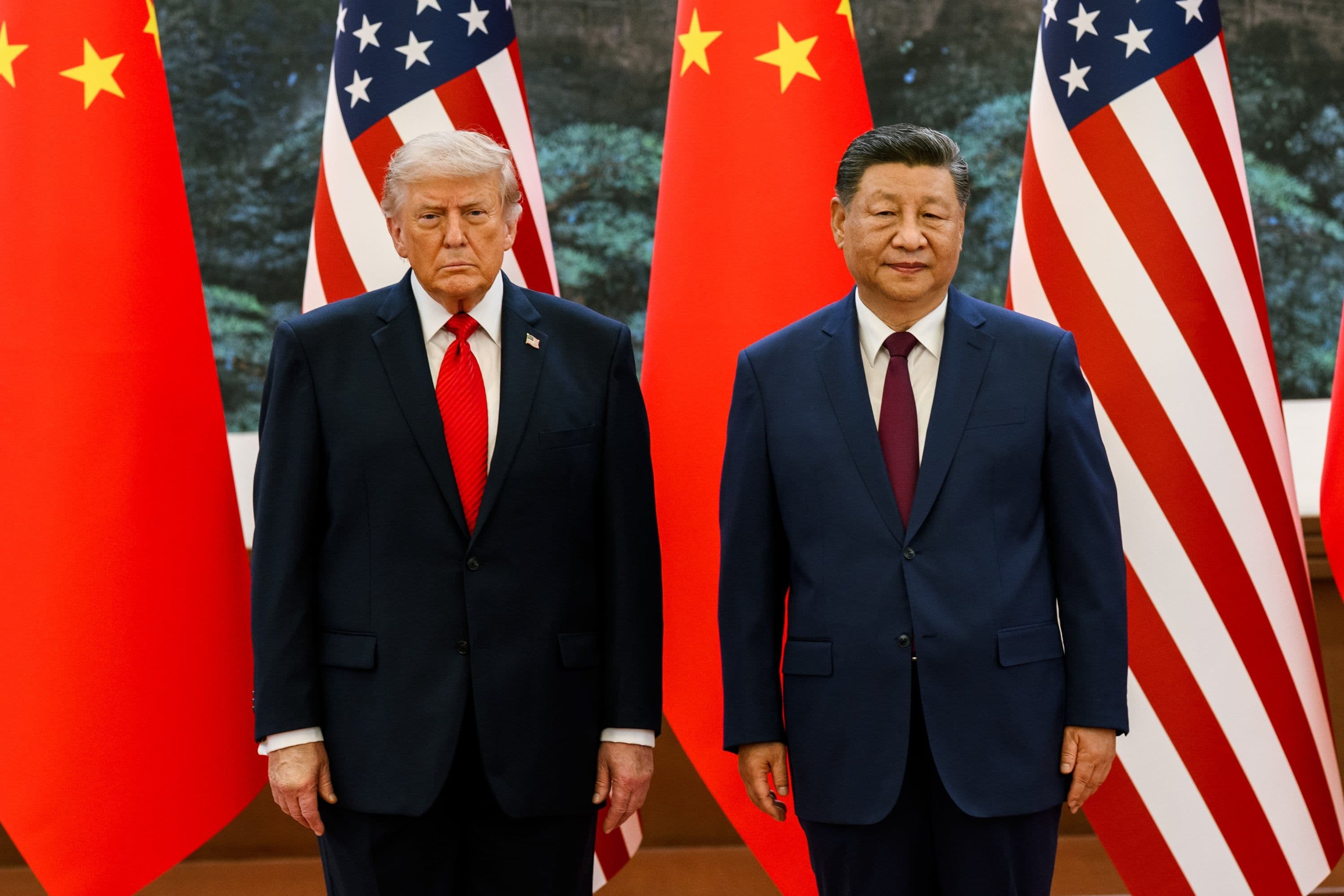 Donald Trump y Xi Jinping se reunieron en Pekín