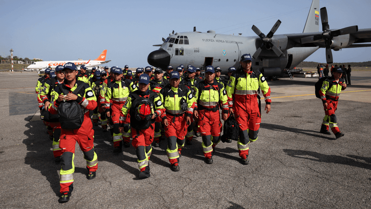 La ayuda internacional que llegó a Venezuela tras los terremotos: países que enviaron rescatistas, equipos y asistencia humanitaria