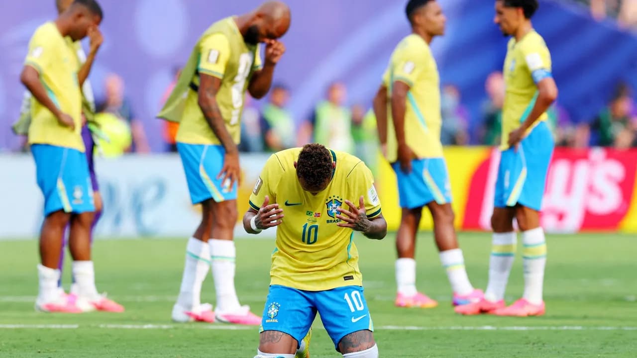 La eliminación de Brasil en el Mundial de 2026 reavivó el debate sobre el impacto del evangelismo en el fútbol brasileño. Créditos: Reuters