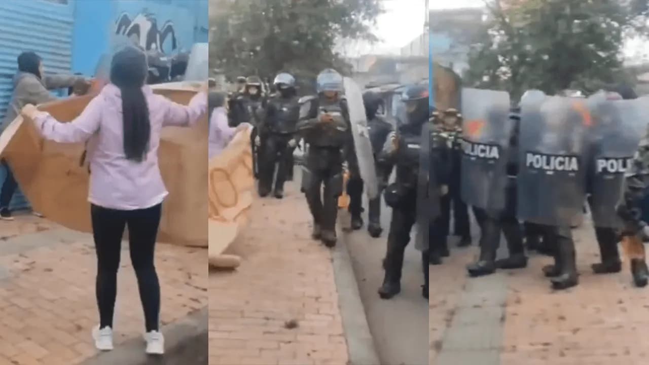 Desalojo en Fontibón en medio de disturbios deja a más de 50 animales bajo protección del Distrito