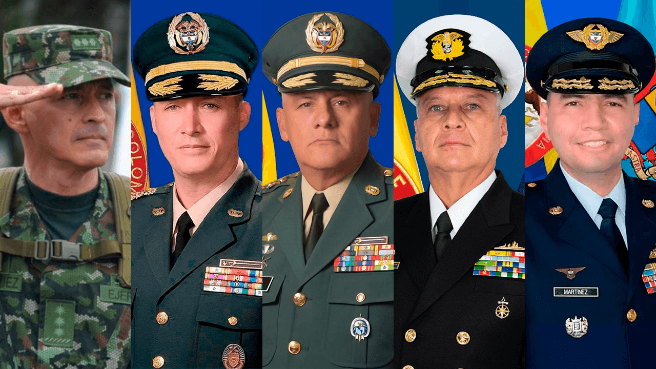 El presidente De la Espriella anuncia nueva cúpula militar