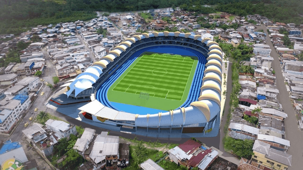 Gobierno de De la Espriella cancela licitación de 46.000 millones para el estadio Marino Klinger en Buenaventura