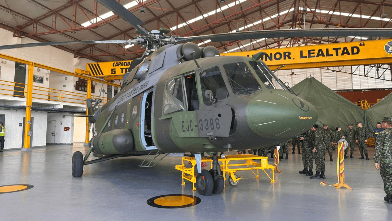 El Ejército extiende por primera vez la vida útil de un helicóptero MI-17: la aeronave recibió 500 horas más de vuelo