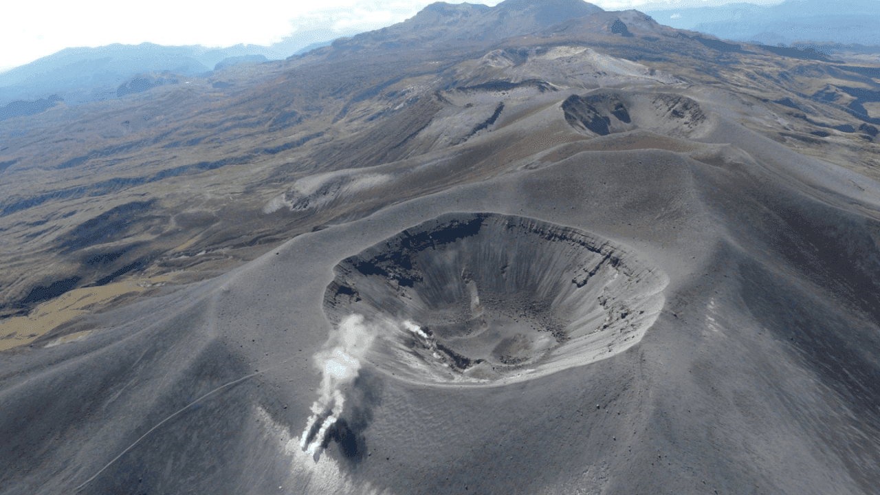 Elevan el nivel de alerta del volcán Puracé de amarillo a naranja debido a cambios en su actividad