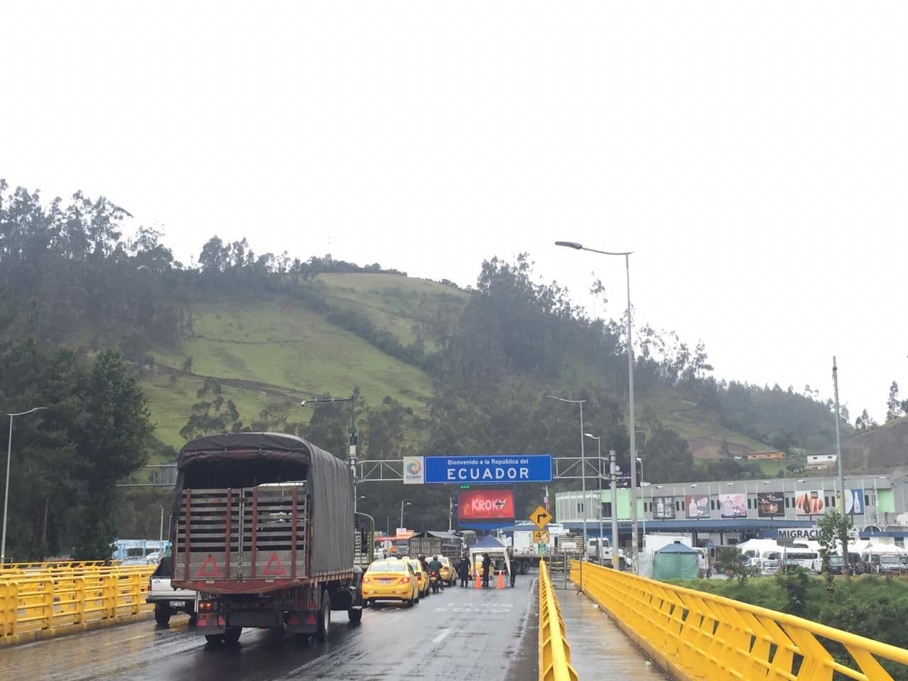 La crisis de agua potable que tiene bloqueada la frontera entre Colombia y Ecuador La crisis de agua potable que tiene bloqueada la frontera entre Colombia y Ecuador