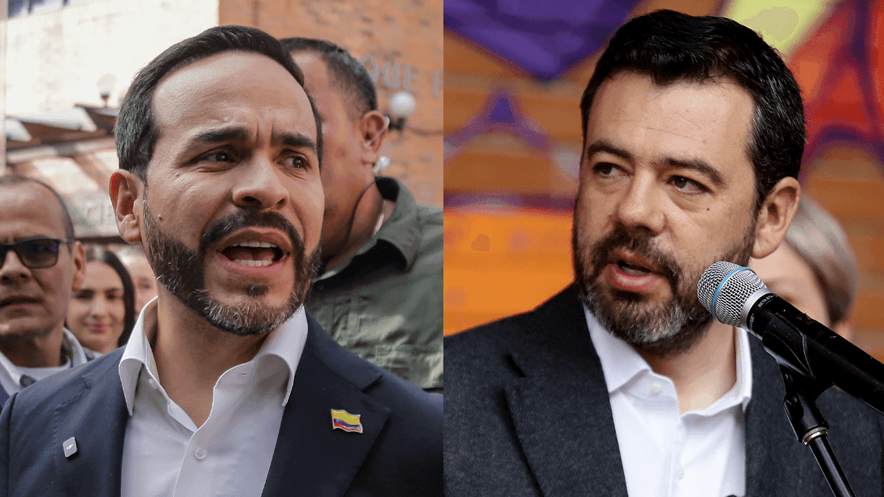 Carlos Fernando Galán y Abelardo de la Espriella manifestaron su disposición para trabajar conjuntamente por los proyectos de Bogotá. Créditos: Colprensa Carlos Fernando Galán y Abelardo de la Espriella manifestaron su disposición para trabajar conjuntamente por los proyectos de Bogotá. Créditos: Colprensa