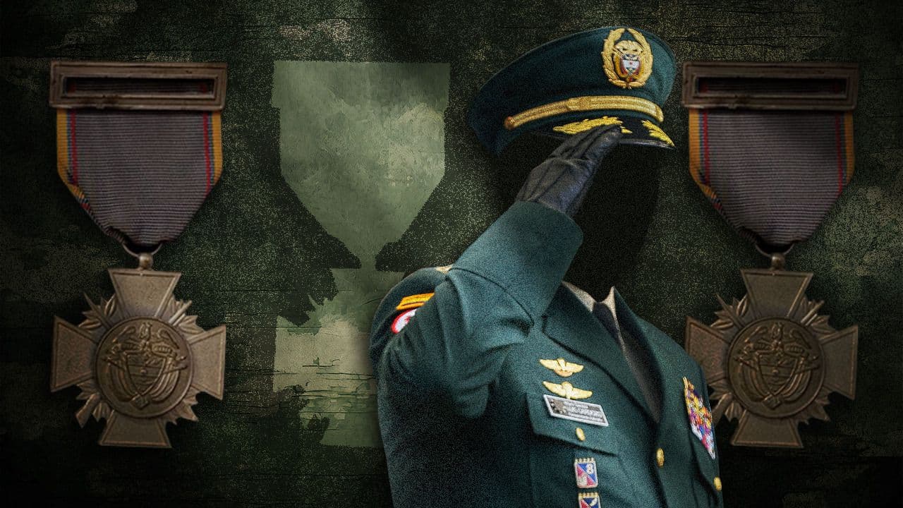 La negativa de la Presidencia a un decreto que buscar retirar medallas a militares condenados por la JEP por 'falsos positivos' La negativa de la Presidencia a un decreto que buscar retirar medallas a militares condenados por la JEP por 'falsos positivos'