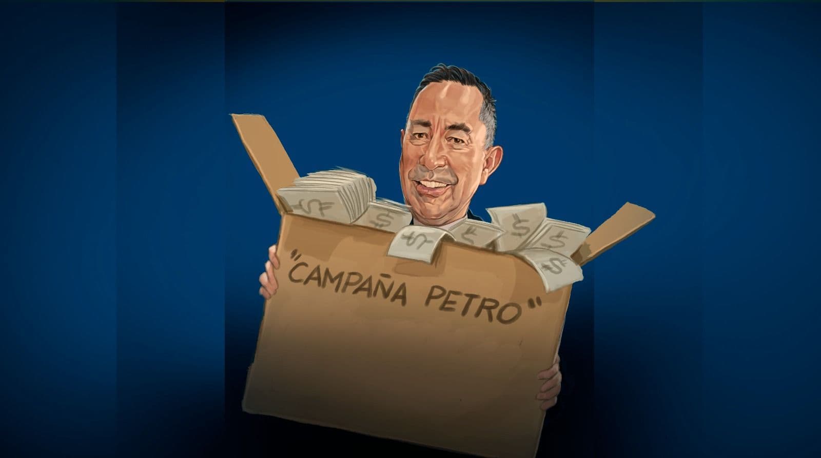 Presidente de Ecopetrol y gerente de la campaña de Gustavo Petro a la presidencia. Ilustración: Jorge Restrepo H. Presidente de Ecopetrol y gerente de la campaña de Gustavo Petro a la presidencia. Ilustración: Jorge Restrepo H.