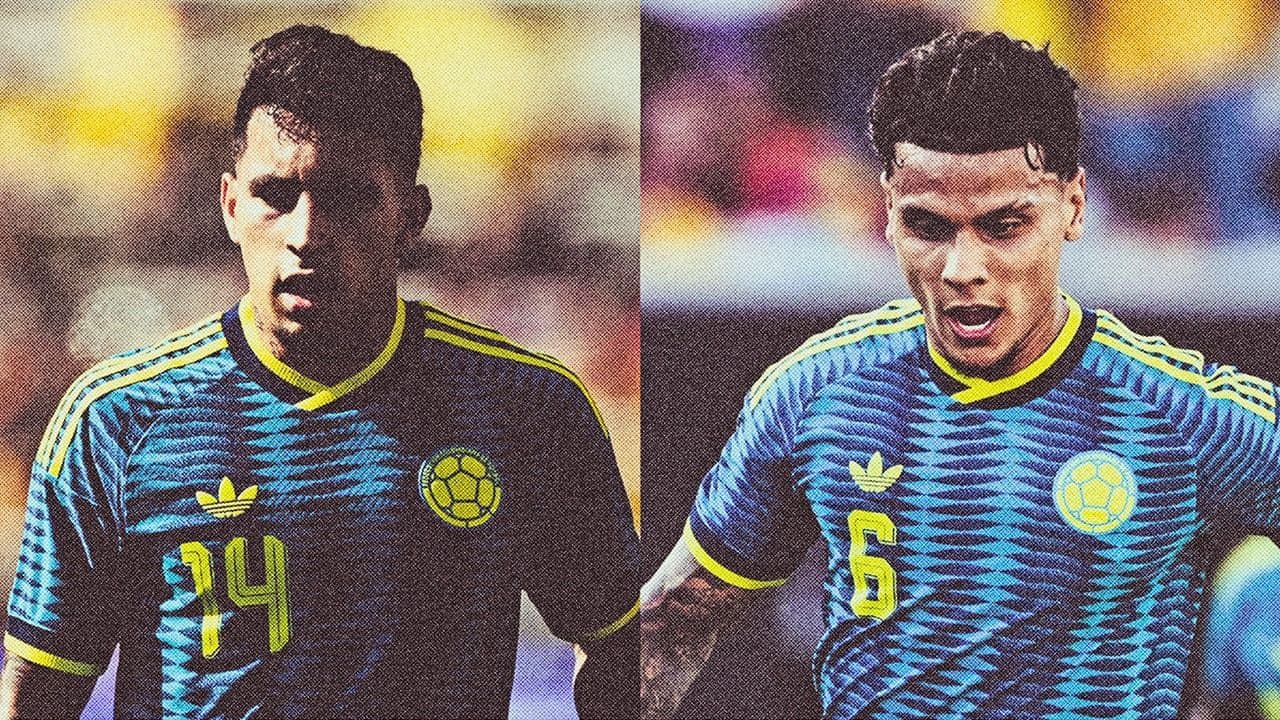 Richar Ríos y Gustavo Puerta, Selección Colombia Richar Ríos y Gustavo Puerta, Selección Colombia