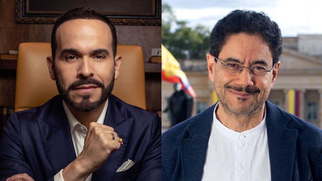 Abelardo de la Espriella e Iván Cepeda, candidatos a la presidencia. Abelardo de la Espriella e Iván Cepeda, candidatos a la presidencia.