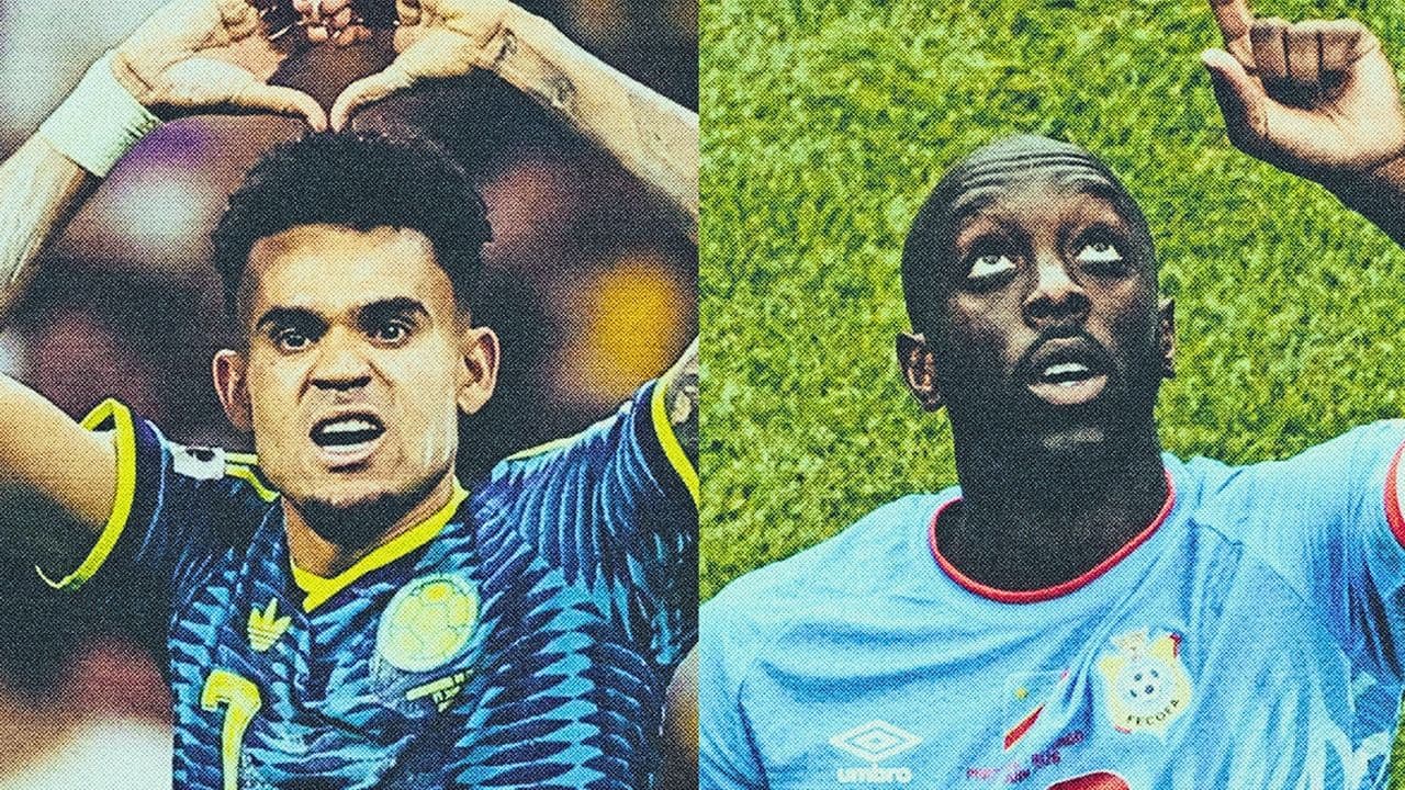 Díaz y Wissa, figuras del Colombia vs. Congo. Díaz y Wissa, figuras del Colombia vs. Congo.
