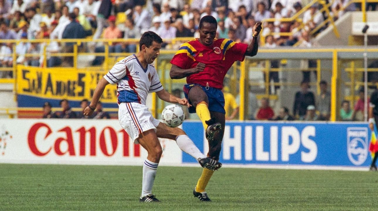 Colombia vs Yugoslavia Italia 90 Colombia vs Yugoslavia Italia 90