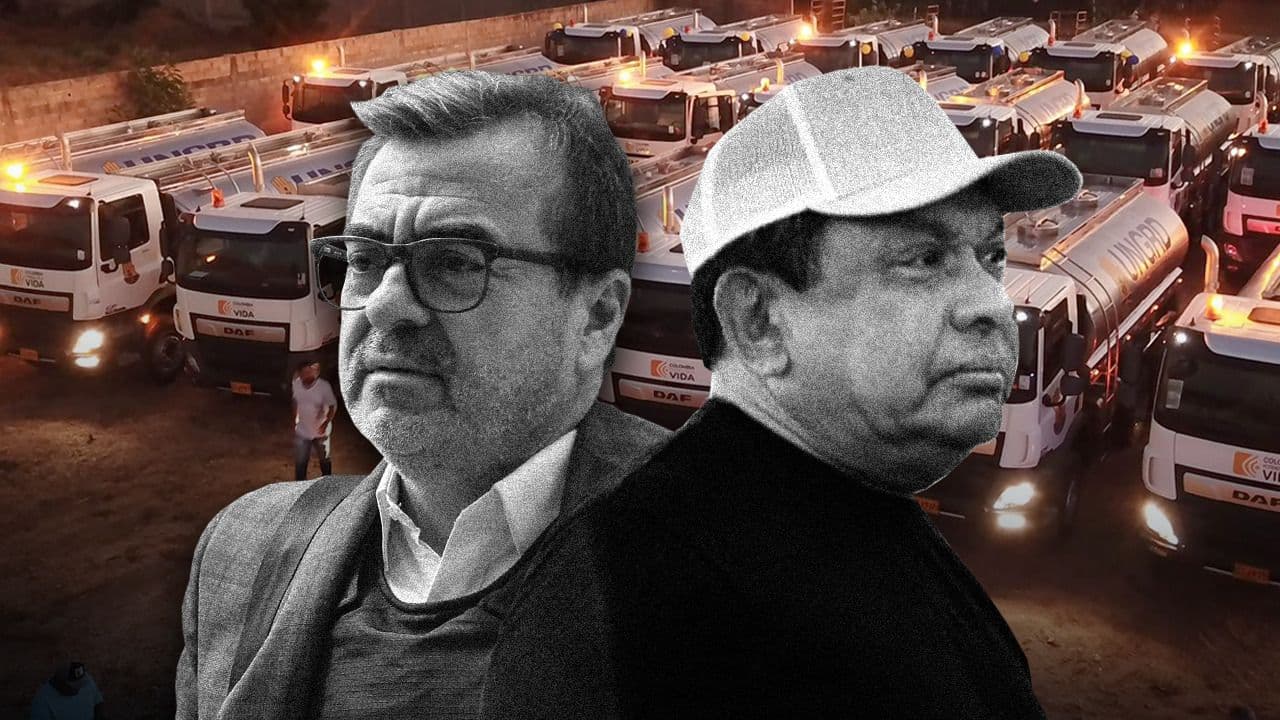 Olmedo López y Germán "Manchy" Mejía. Olmedo López y Germán "Manchy" Mejía.