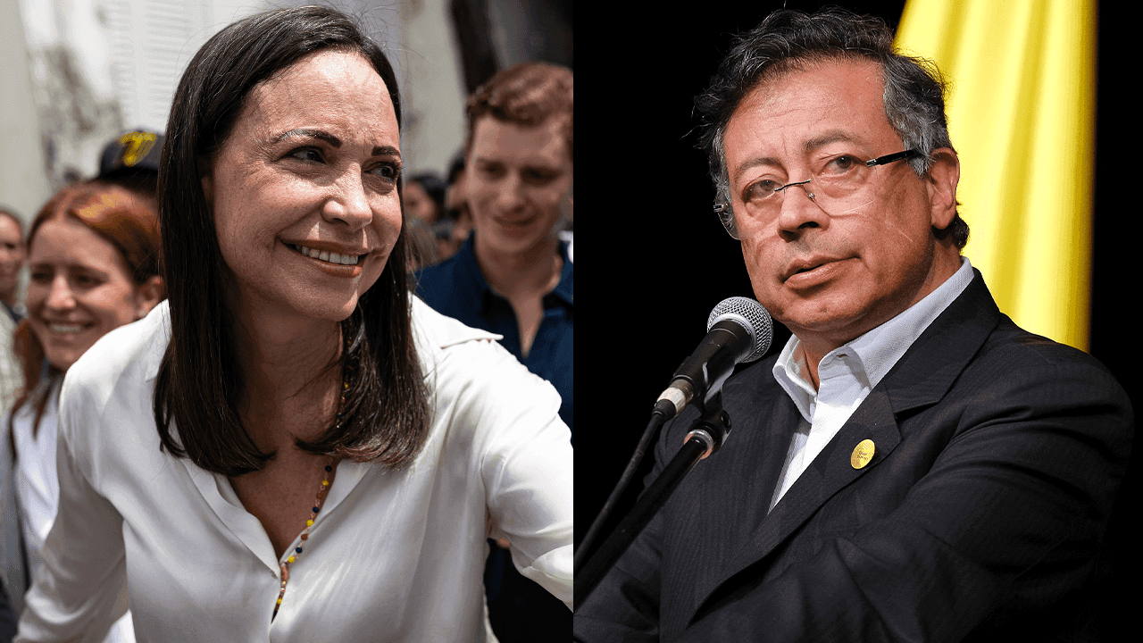 María Corina y Petro María Corina y Petro