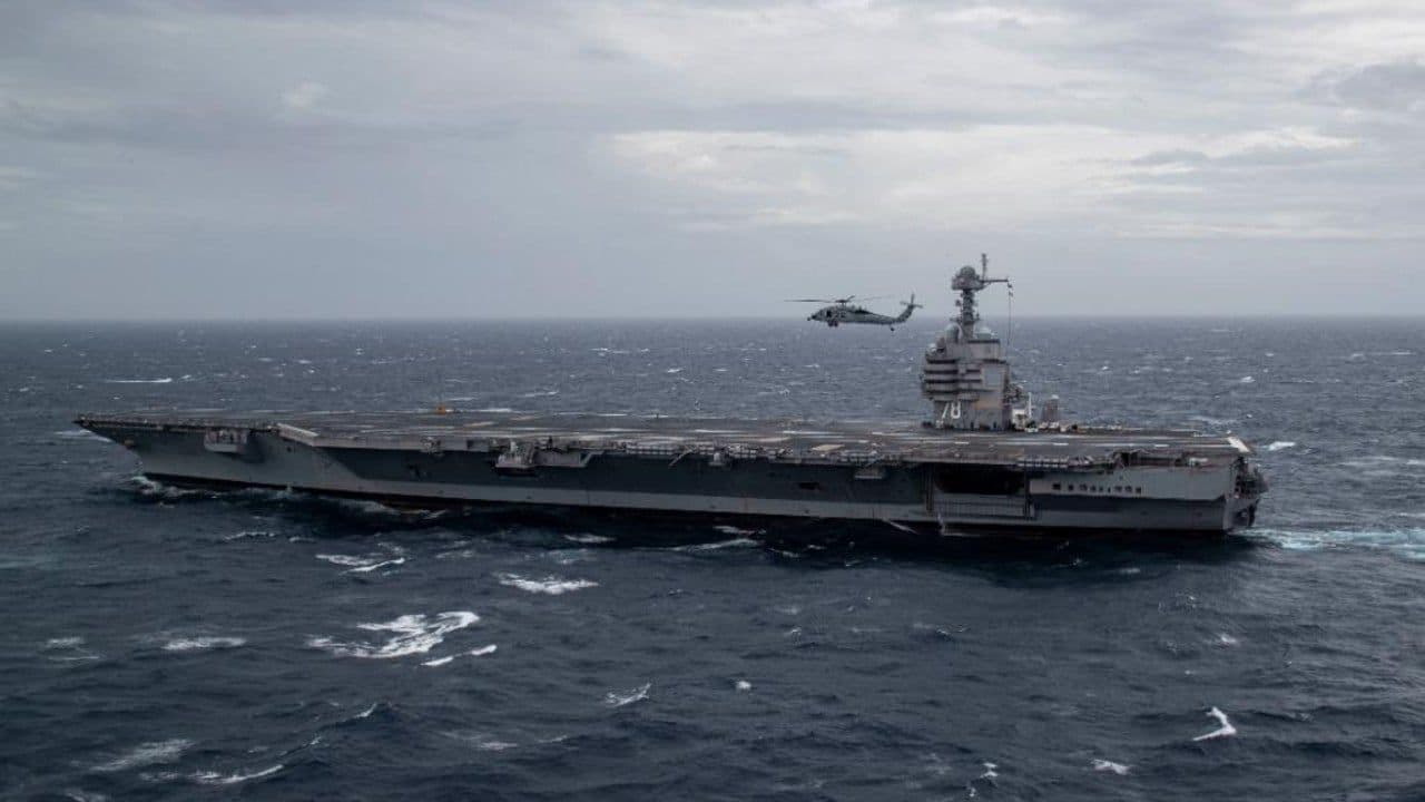 Portaaviones Gerald R. Ford. Portaaviones Gerald R. Ford.