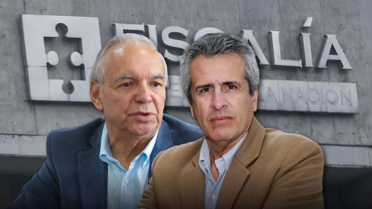 Los exministros Ricardo Bonilla y Luis Fernando Velasco Los exministros Ricardo Bonilla y Luis Fernando Velasco