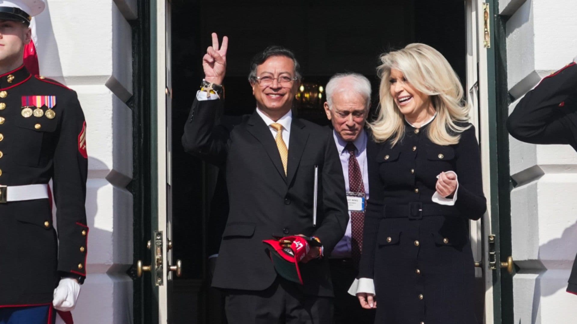 Petro tras la reunión en la Casa Blanca Petro tras la reunión en la Casa Blanca