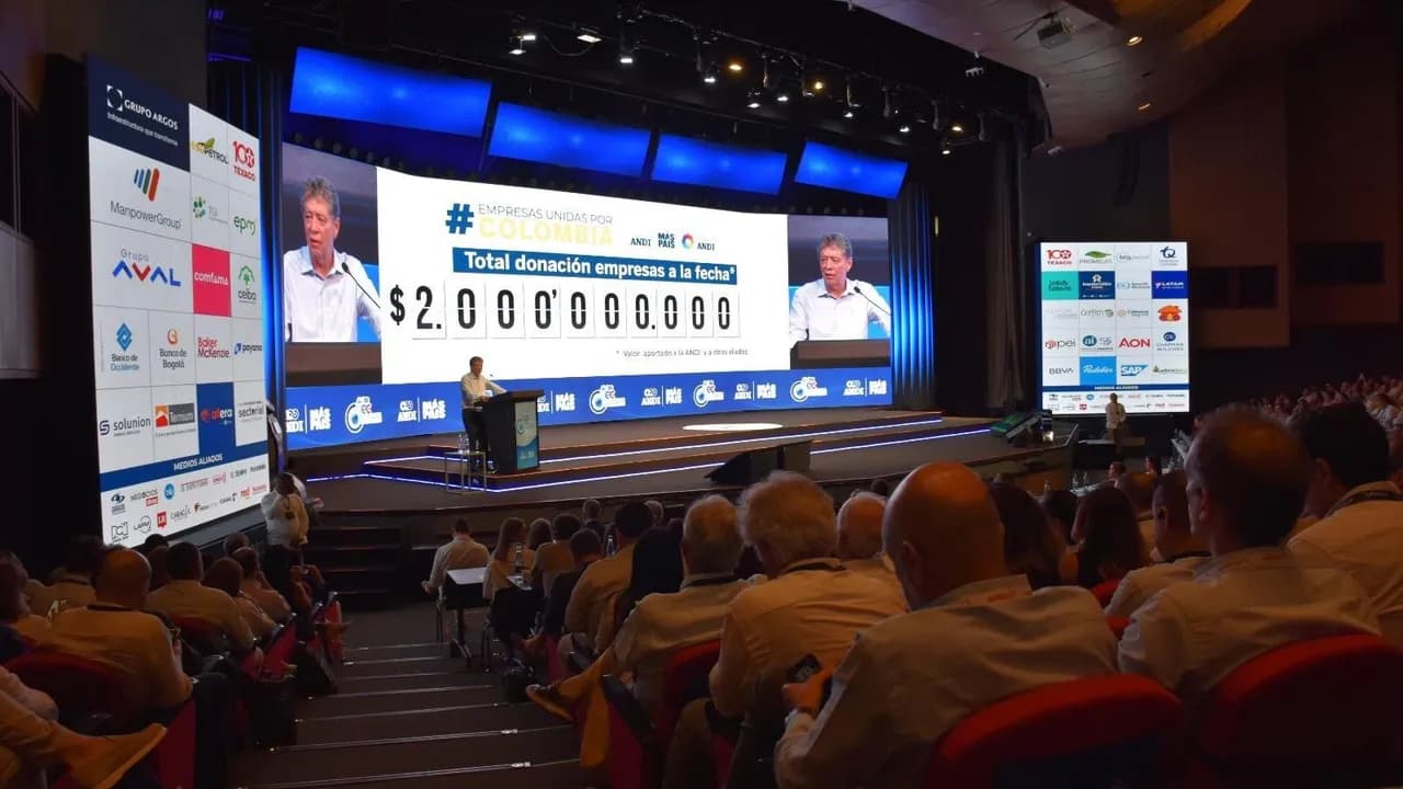 El terremoto cambió la agenda de la Andi: empresarios recaudan más de 13.900 millones de pesos El terremoto cambió la agenda de la Andi: empresarios recaudan más de 13.900 millones de pesos