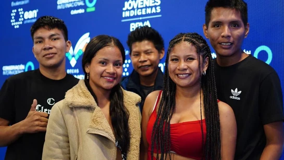 Hasta el corazón del Amazonas: BBVA, la Ean y Conservación Internacional brindan educación superior a cinco jóvenes indígenas Hasta el corazón del Amazonas: BBVA, la Ean y Conservación Internacional brindan educación superior a cinco jóvenes indígenas