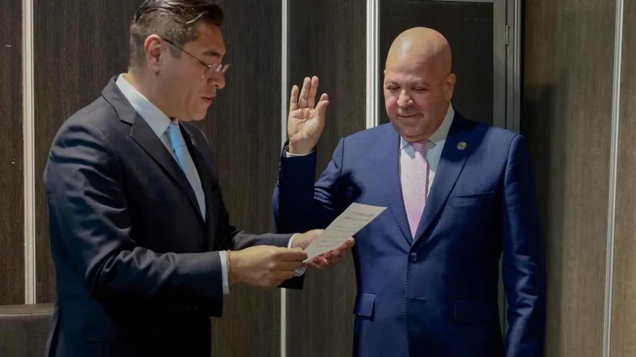 Cristian Quiroz renuncia a la presidencia del CNE: Benjamín Ortiz asumirá el liderazgo Cristian Quiroz renuncia a la presidencia del CNE: Benjamín Ortiz asumirá el liderazgo