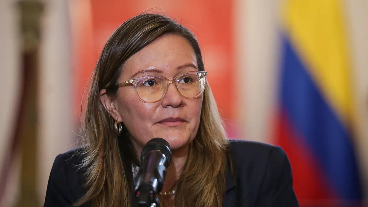 Cielo Rusinque, superintendente de Industria y Comercio y ministra encargada de Justicia de la administración del presidente Gustavo Petro. Foto: Colprensa. Cielo Rusinque, superintendente de Industria y Comercio y ministra encargada de Justicia de la administración del presidente Gustavo Petro. Foto: Colprensa.
