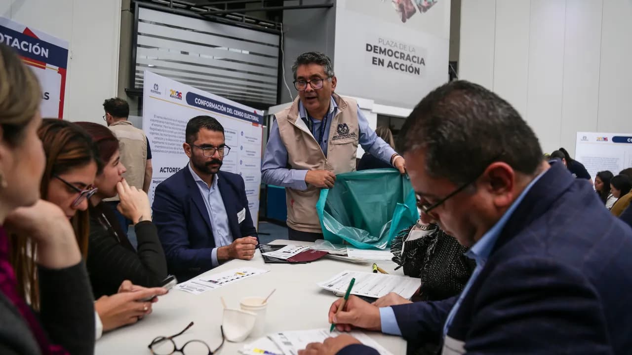 Organismos internacionales respaldaron a la Registraduría tras los cuestionamientos de Gustavo Petro al preconteo de la primera vuelta presidencial. Créditos: Colprensa Organismos internacionales respaldaron a la Registraduría tras los cuestionamientos de Gustavo Petro al preconteo de la primera vuelta presidencial. Créditos: Colprensa