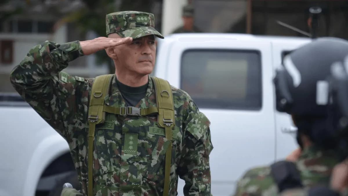 General Erick Rodríguez confirmó que fue notificado de su retiro de las Fuerzas Militares. Créditos: Colprensa General Erick Rodríguez confirmó que fue notificado de su retiro de las Fuerzas Militares. Créditos: Colprensa